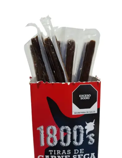 CARNE SECA EN TIRAS 1800 SABOR NATURAL